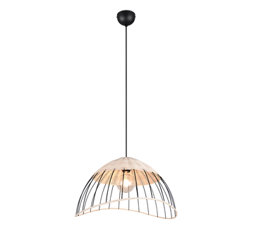 SANDRINE | Pendant | Black mat | Metal