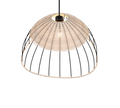 SANDRINE | Pendant | Black mat | Metal