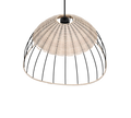 SANDRINE | Pendant | Black mat | Metal