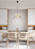 SANDRINE | Pendant | Black mat | Metal