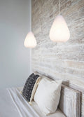 JANINE | Pendant | White | Metal