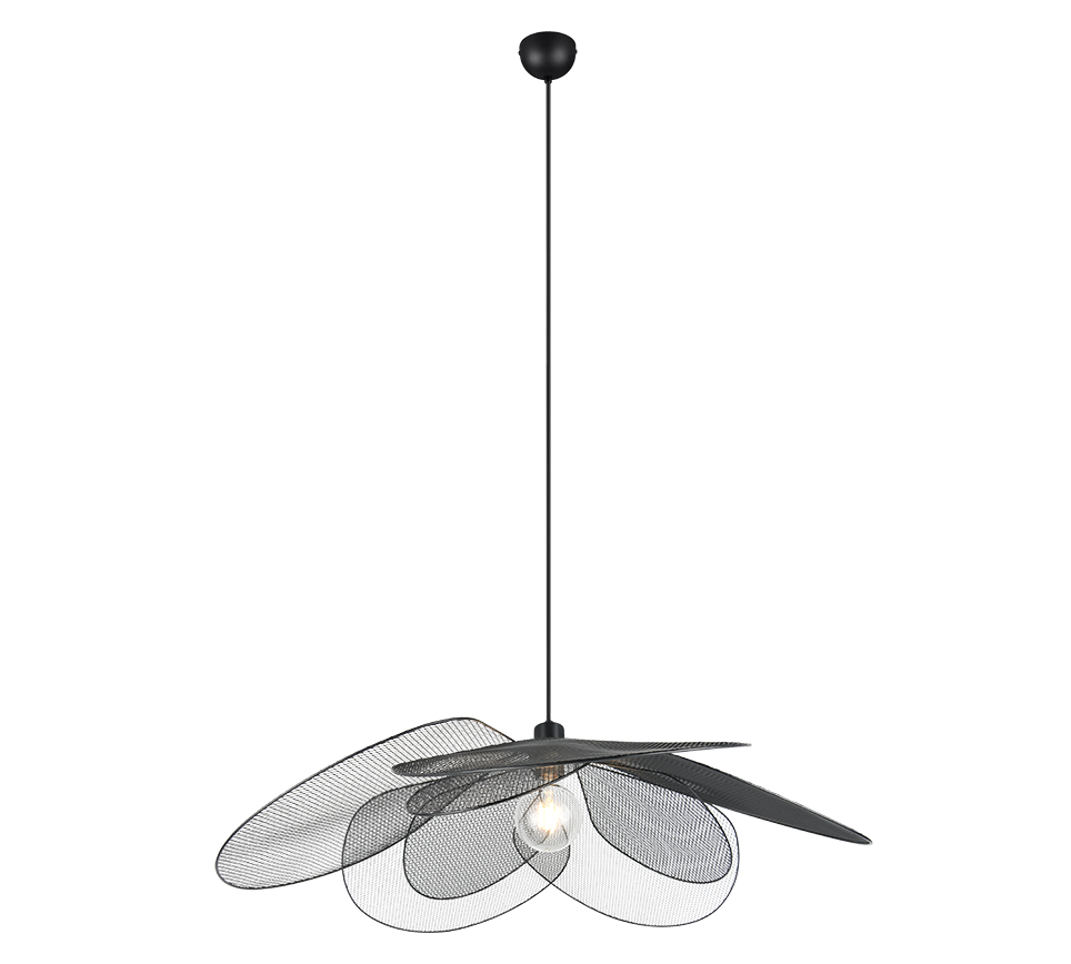 FLEURE | Pendant | Black mat | Metal