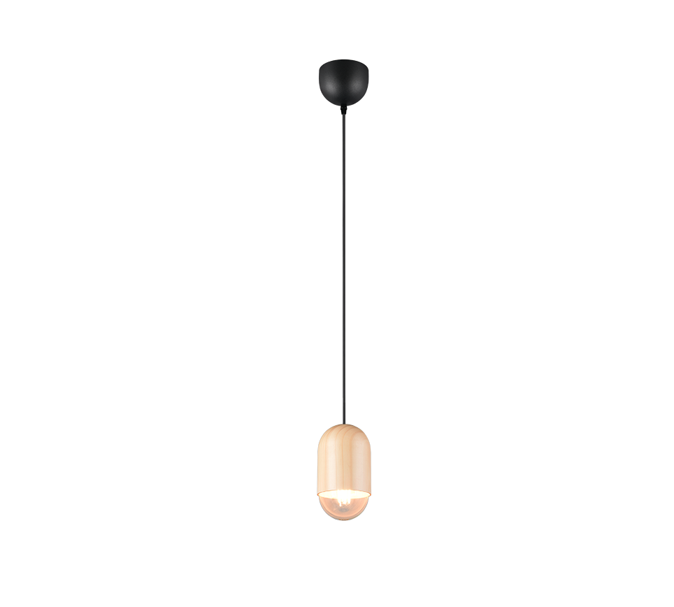 NARA | Pendant | Wood coloured | Natural wood