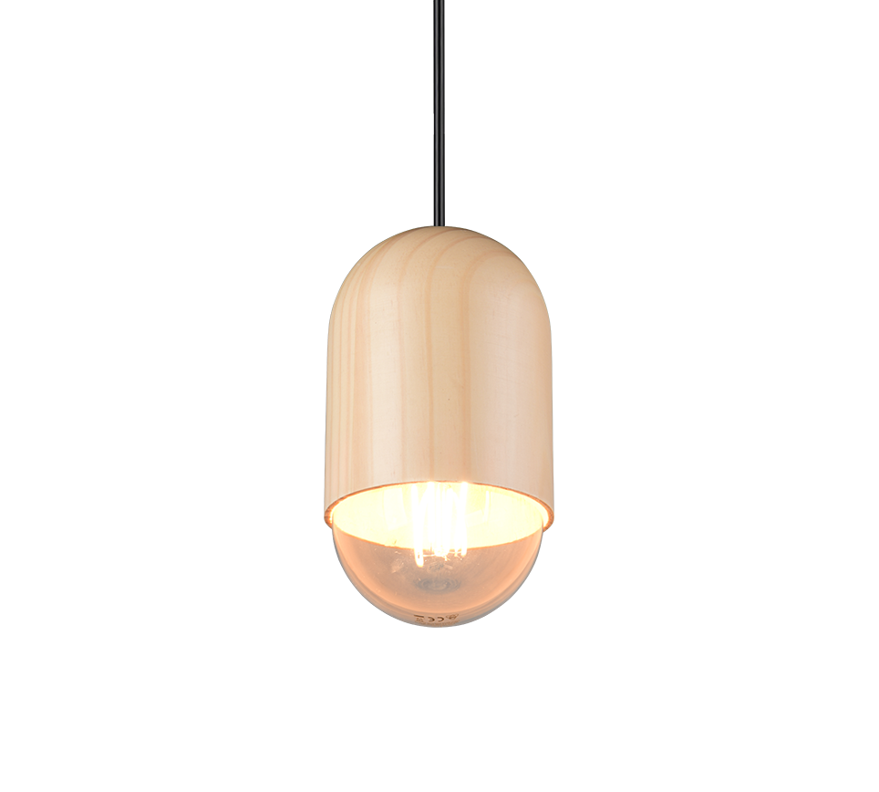 NARA | Pendant | Wood coloured | Natural wood