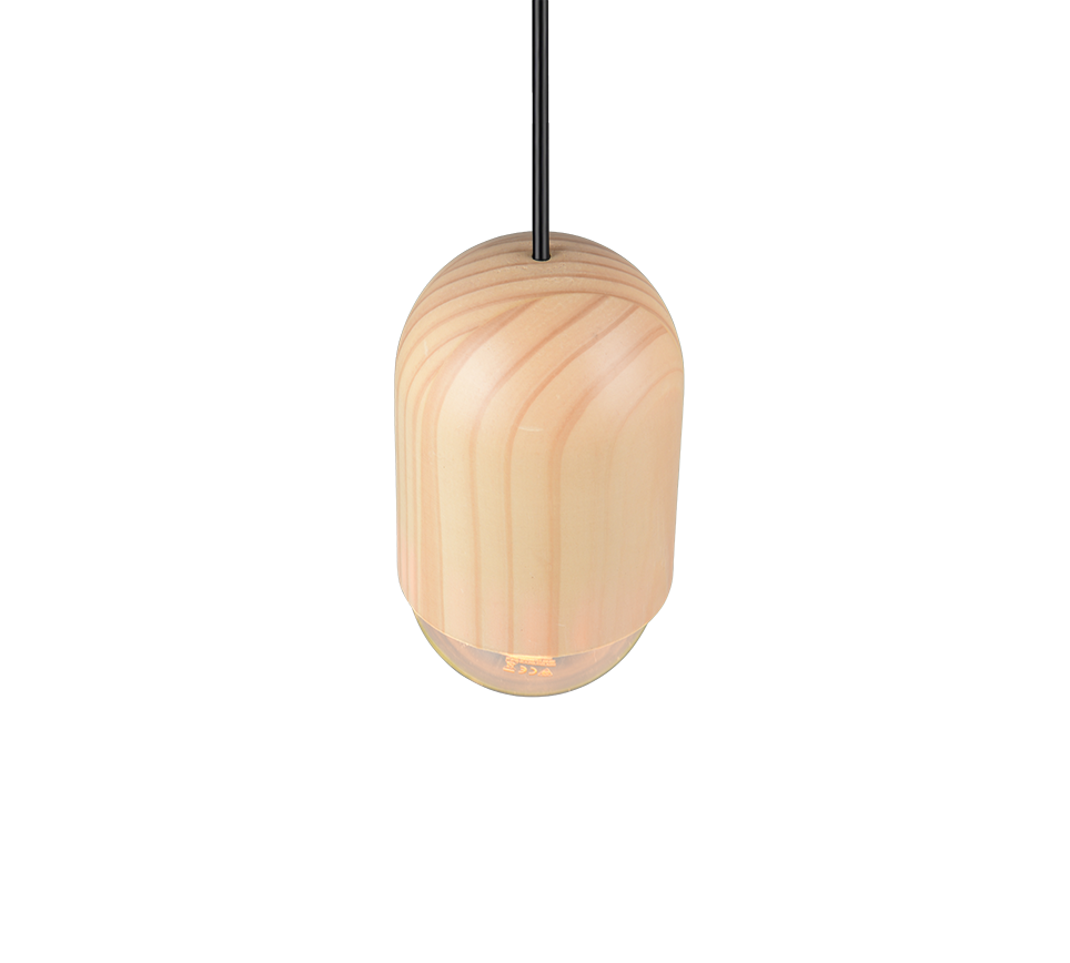 NARA | Pendant | Wood coloured | Natural wood