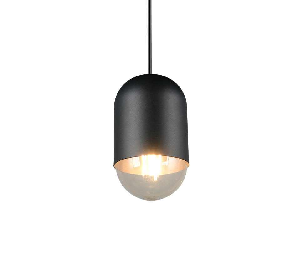 NARA | Pendant | Black mat | Metal