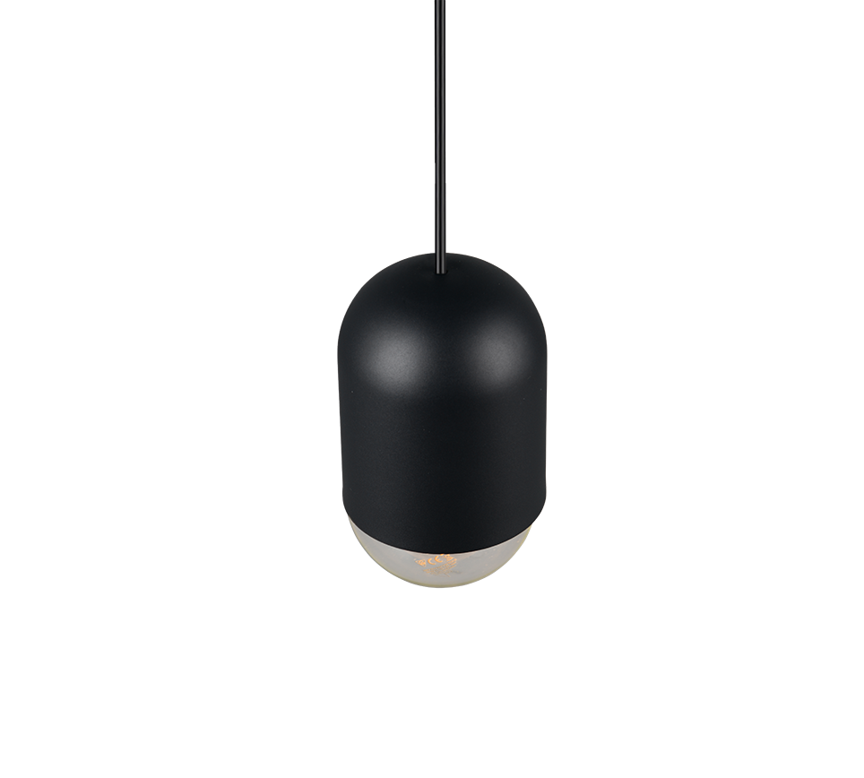 NARA | Pendant | Black mat | Metal
