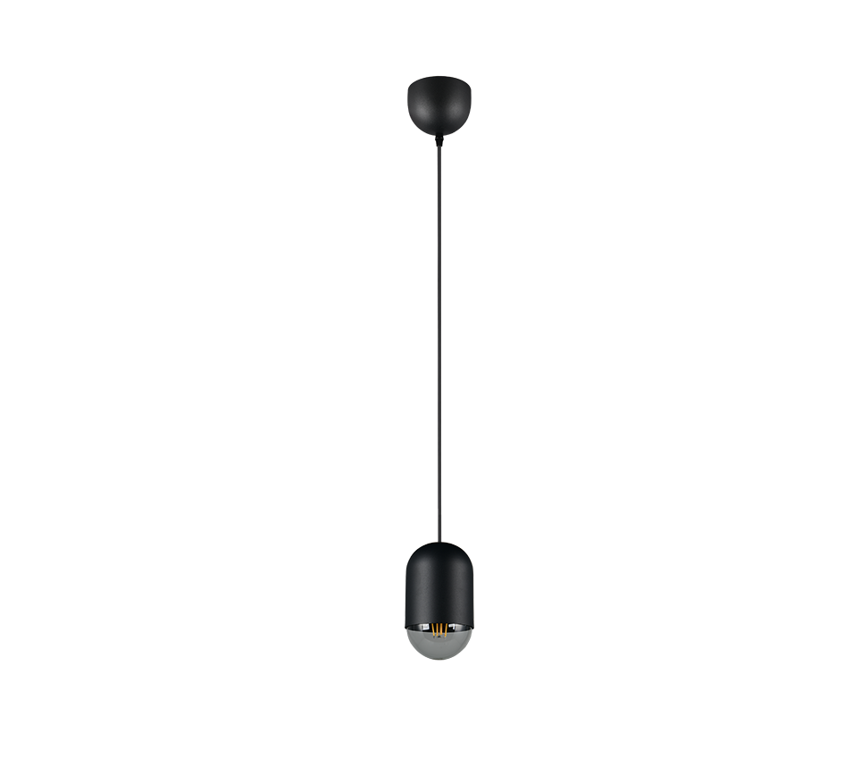 NARA | Pendant | Black mat | Metal