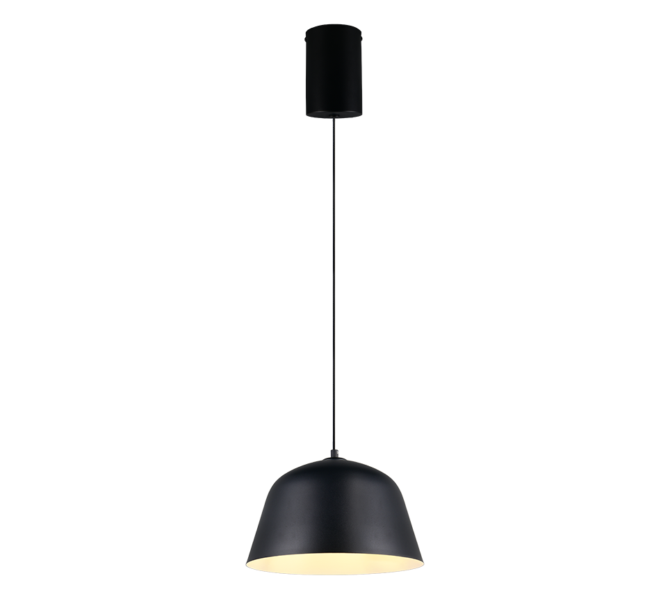 TOVA | Pendant | Black mat | Metal