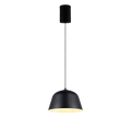 TOVA | Pendant | Black mat | Metal