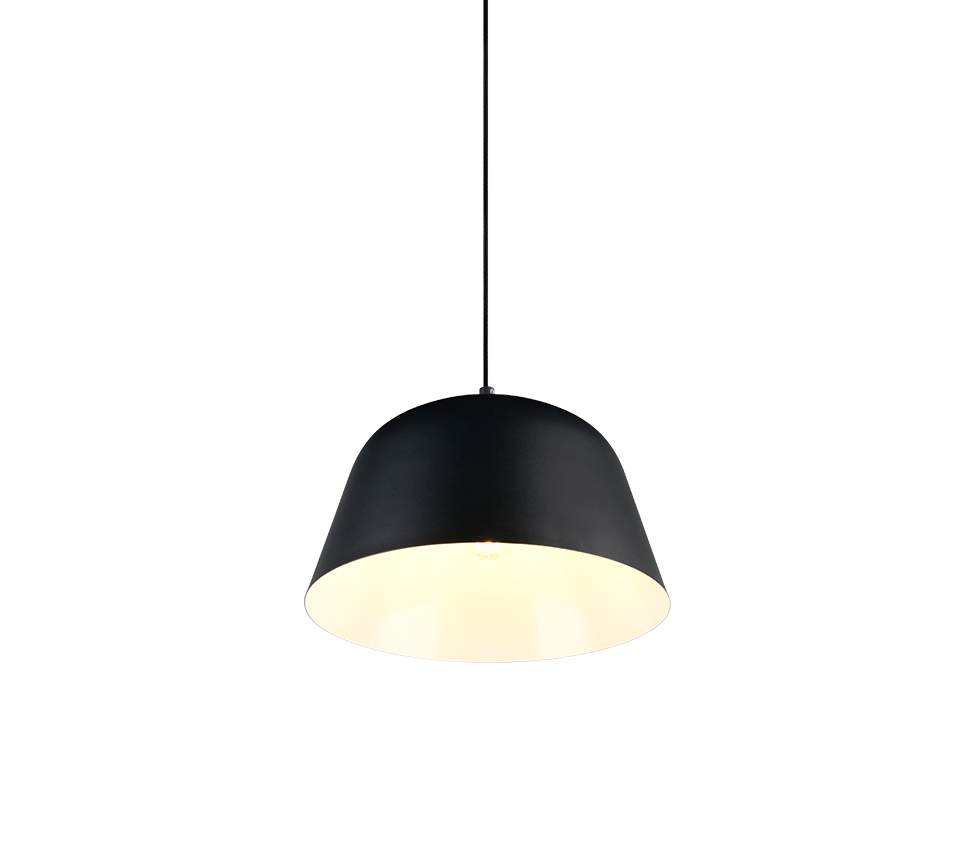 TOVA | Pendant | Black mat | Metal