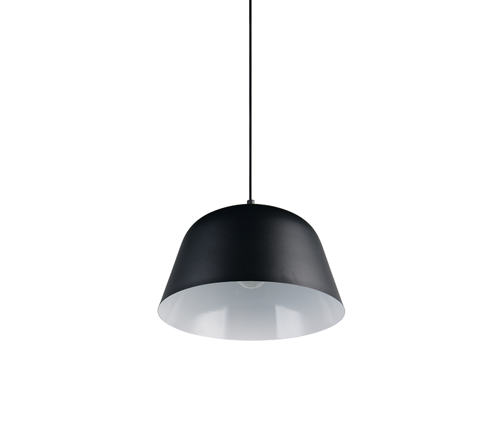 TOVA | Pendant | Black mat | Metal