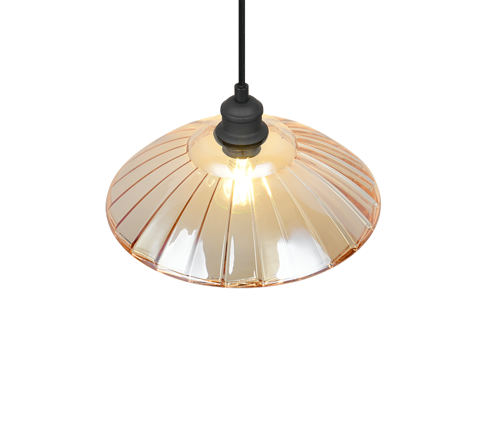ELUNA | Pendant | Black mat | Metal