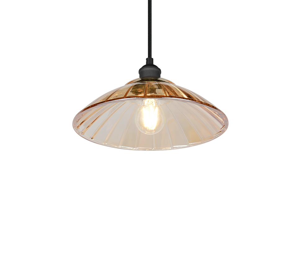 ELUNA | Pendant | Black mat | Metal