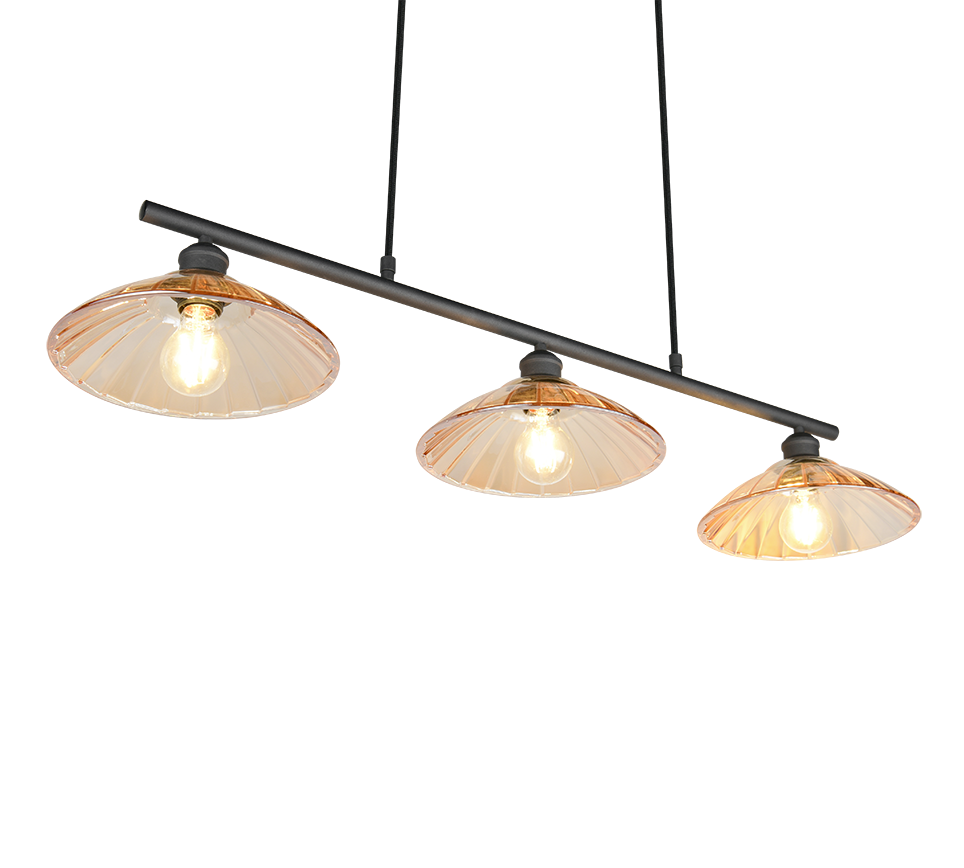 ELUNA | Pendant | Black mat | Metal
