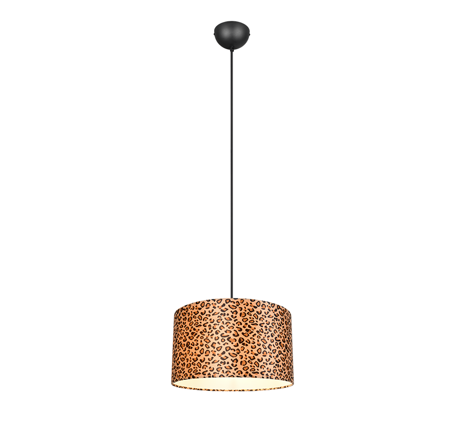 PARDINA | Pendant | Black mat | Metal