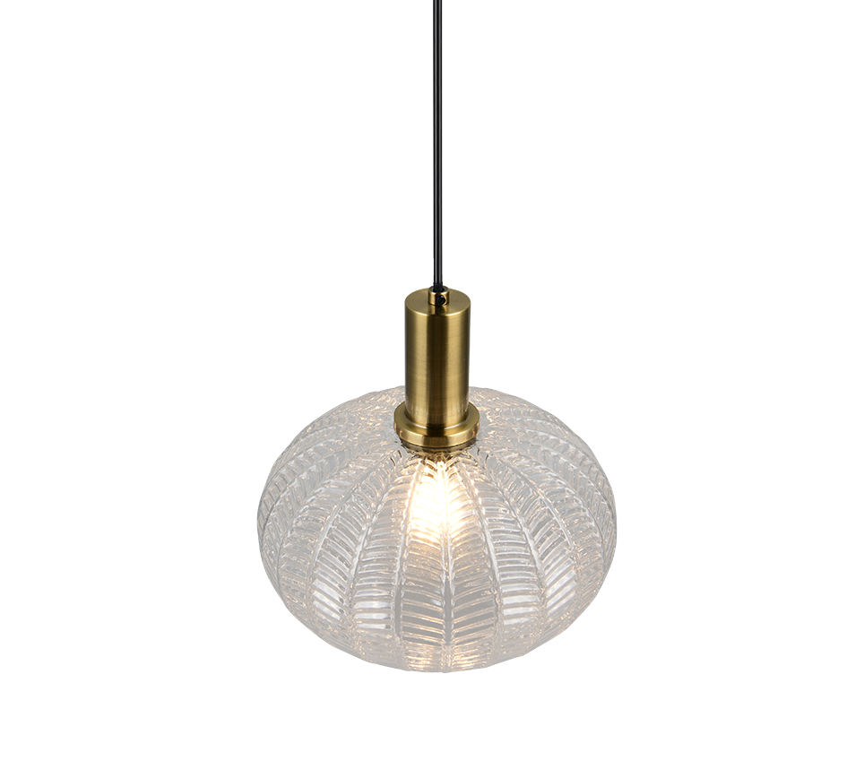 ELVEZIA | Pendant | Transparent clear | Glass