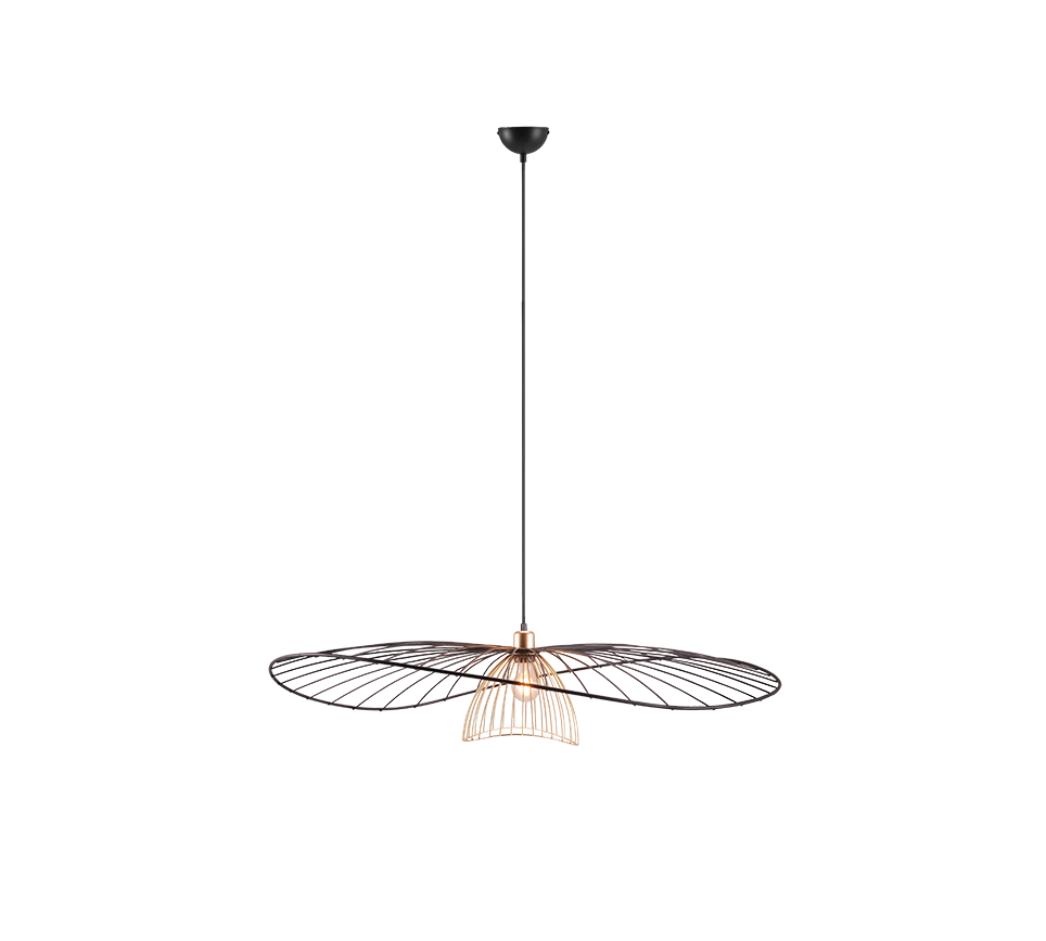 LAURIS | Pendant | Black mat | Metal
