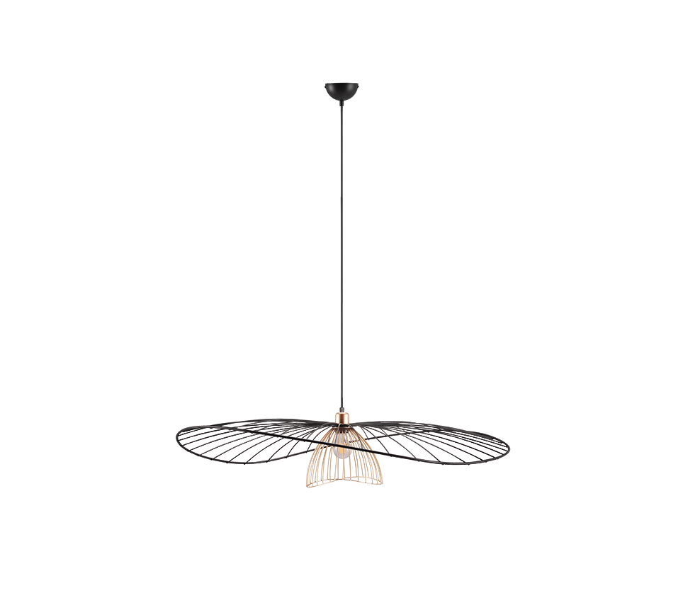 LAURIS | Pendant | Black mat | Metal