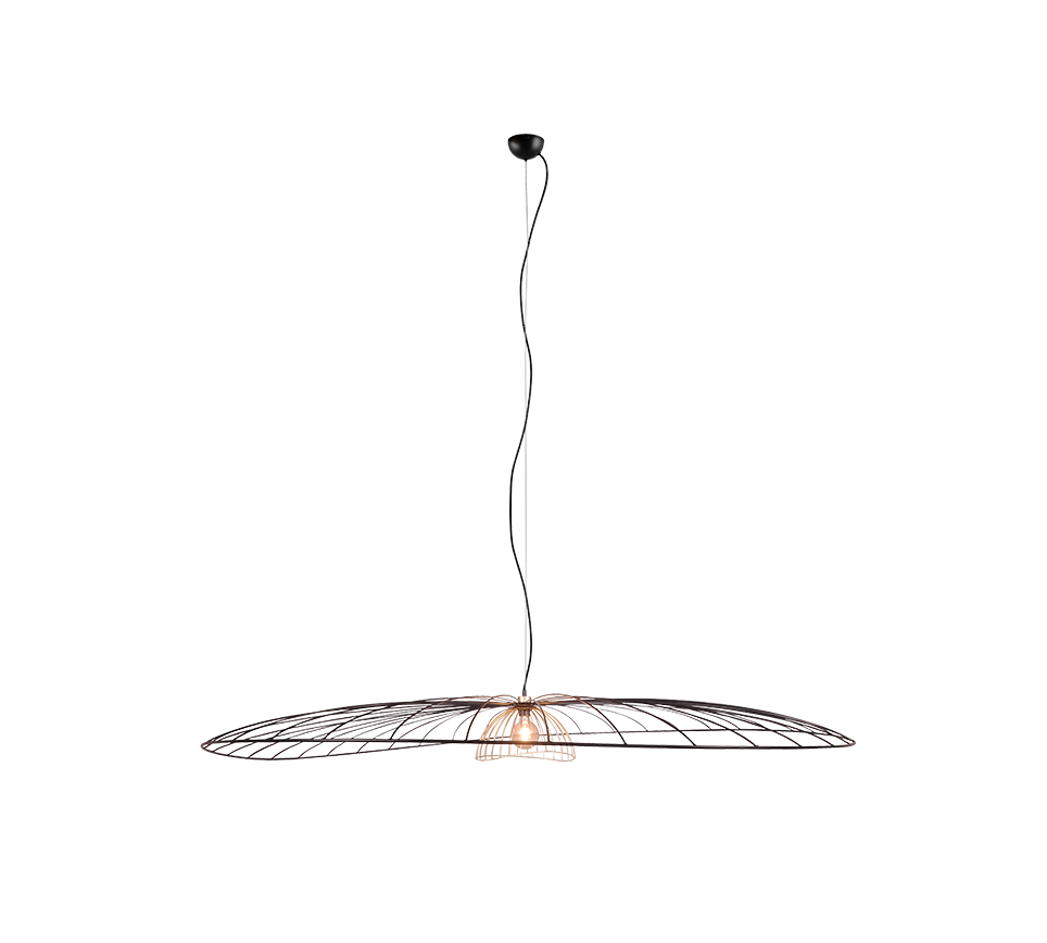 LAURIS | Pendant | Black mat | Metal