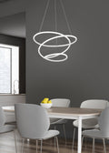 BOLOGNA | Pendant | White mat | Metal
