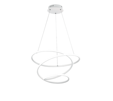 BOLOGNA | Pendant | White mat | Metal