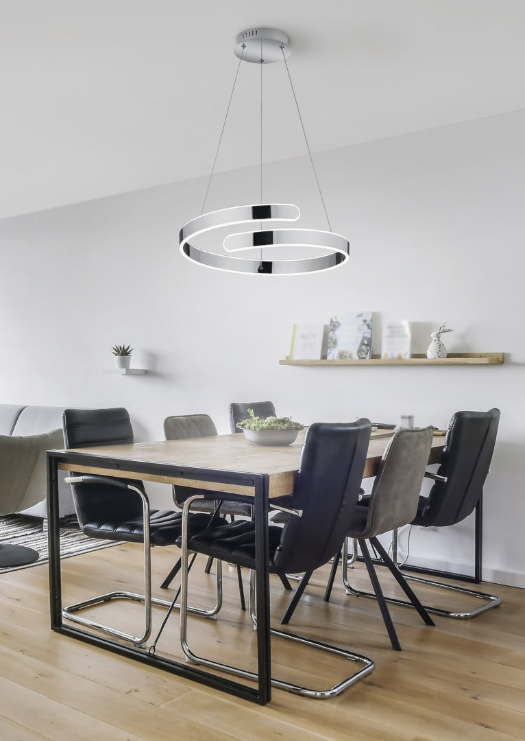PARMA | Pendant | Chrome | Metal