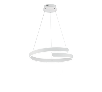 PARMA | Pendant | White mat | Metal