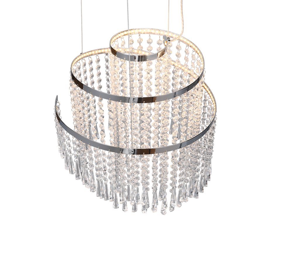 POMP | Pendant | Chrome | Metal