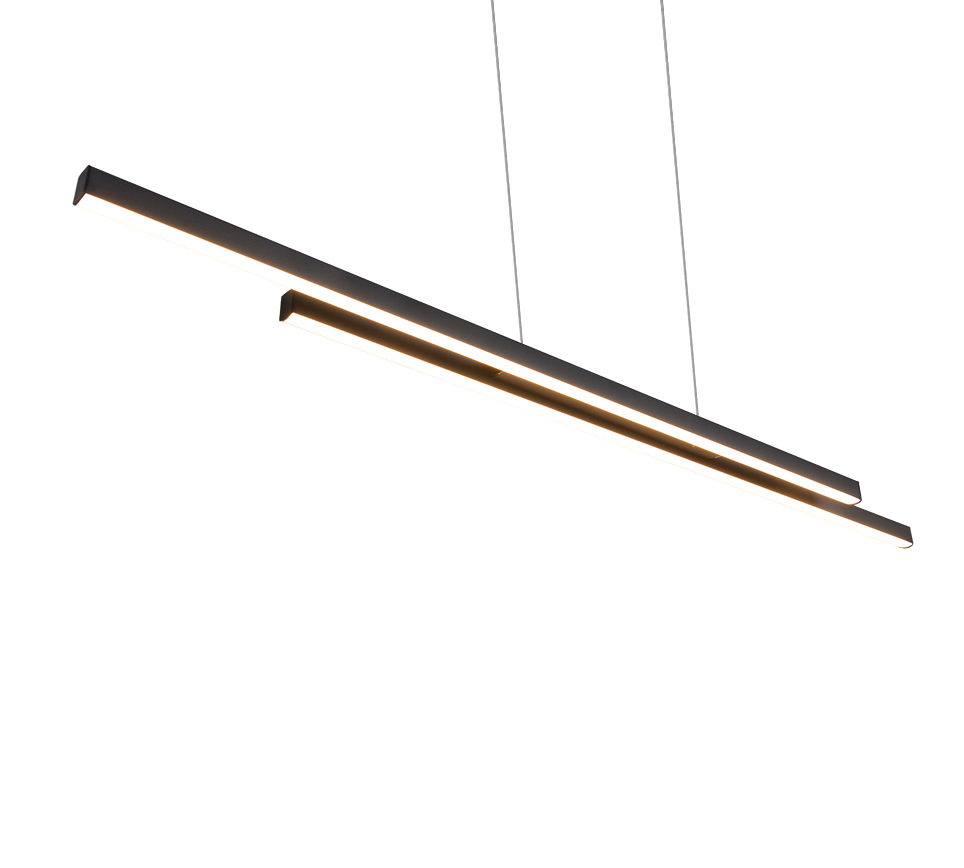 ODIO | Pendant | Black mat | Metal