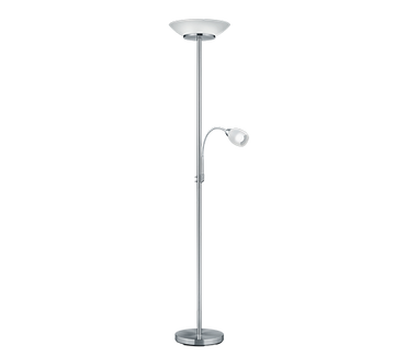 GERRY | Floor lamp | Nickel mat | Metal