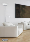 GERRY | Floor lamp | Nickel mat | Metal