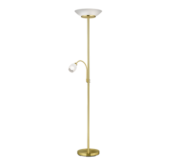 GERRY | Floor lamp | Brass mat | Metal