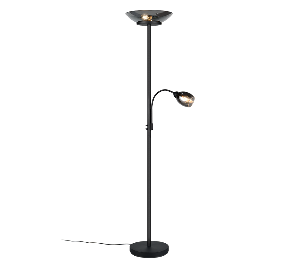 GERRY | Floor lamp | Black mat | Metal