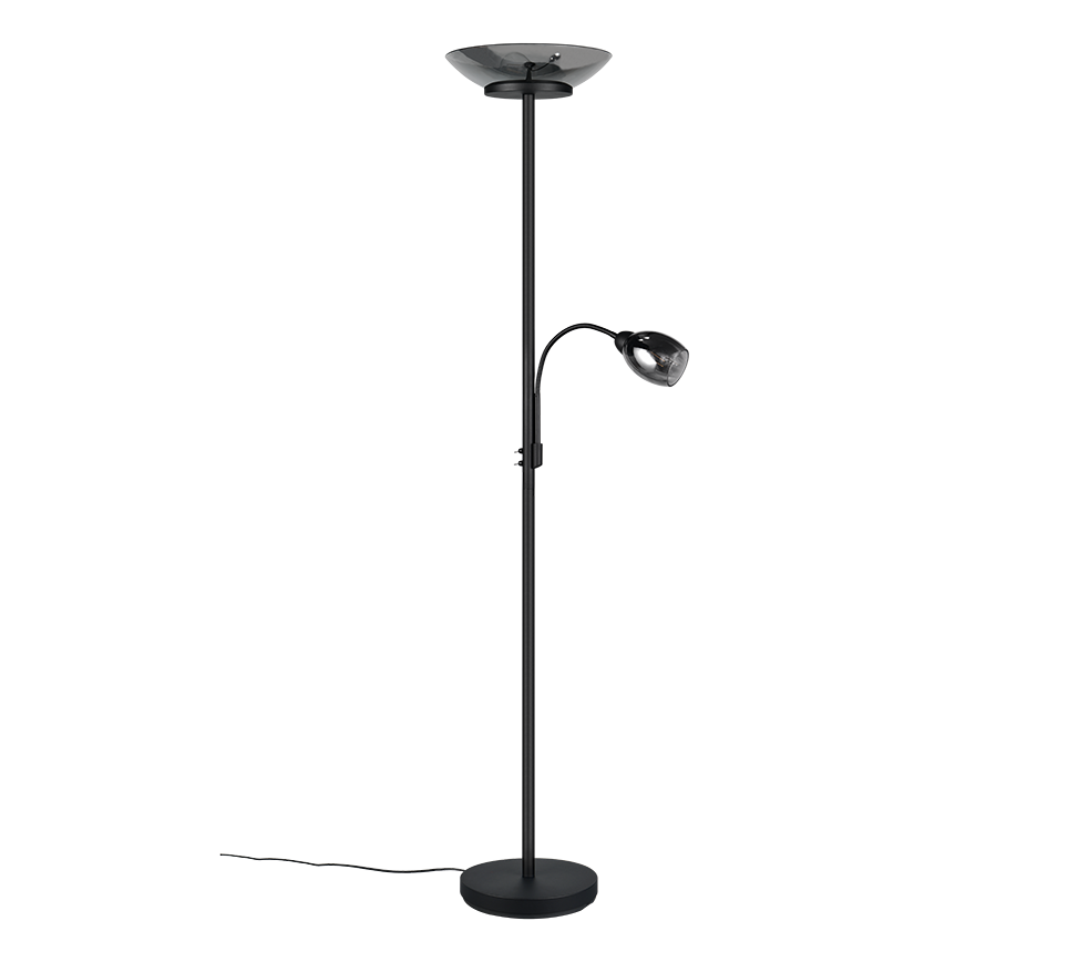 GERRY | Floor lamp | Black mat | Metal