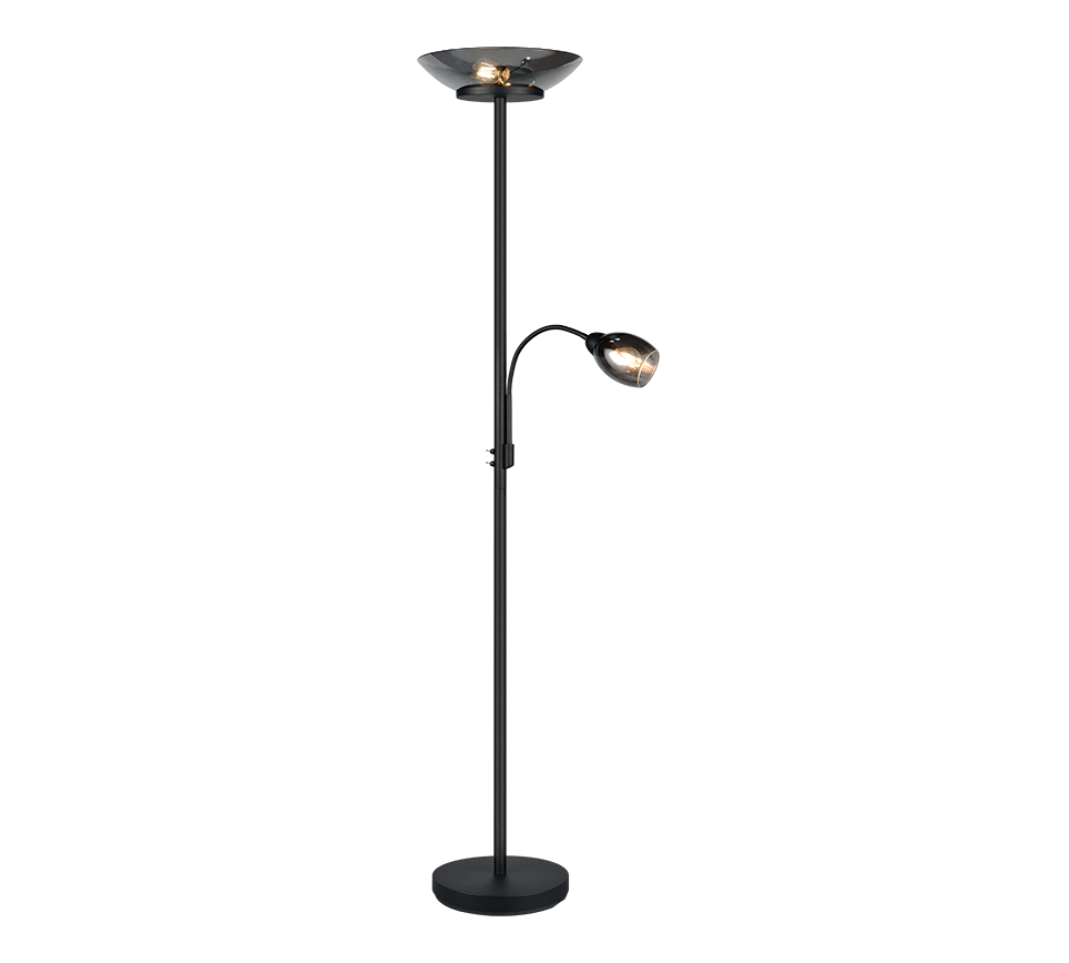 GERRY | Floor lamp | Black mat | Metal