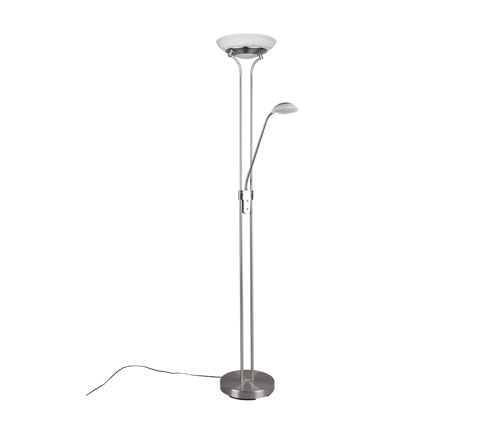 ORSON | Floor lamp | Nickel mat | Metal