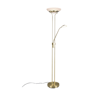 ORSON | Floor lamp | Brass mat | Metal