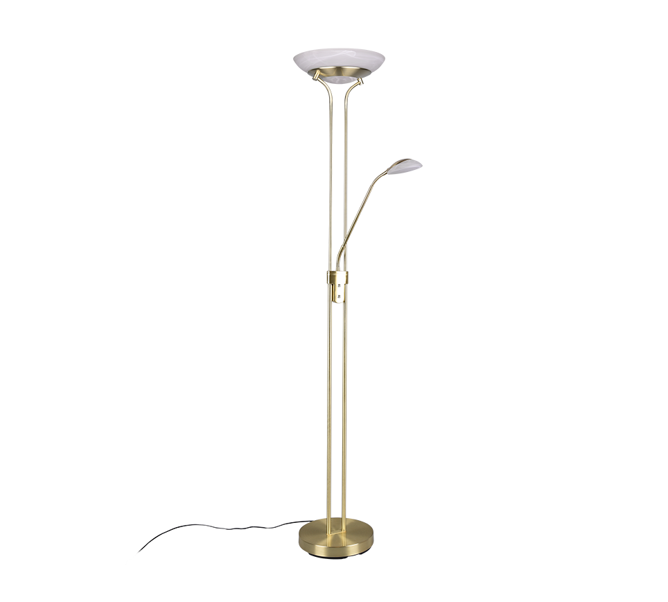 ORSON | Floor lamp | Brass mat | Metal