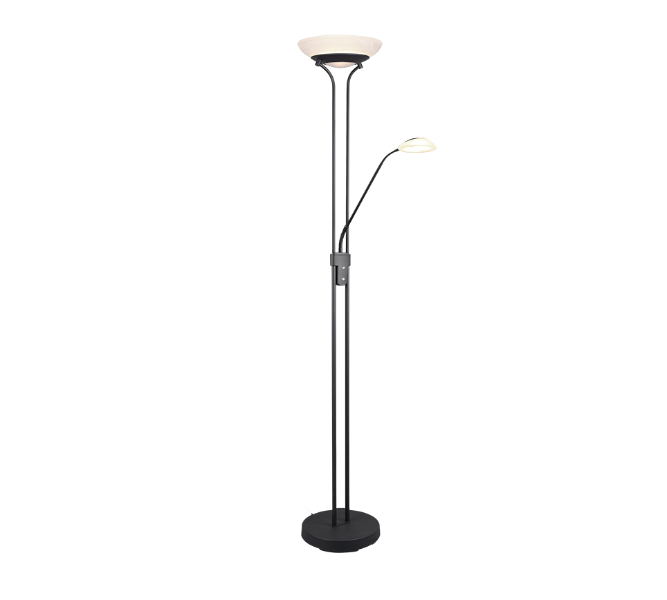 ORSON | Floor lamp | Black mat | Metal
