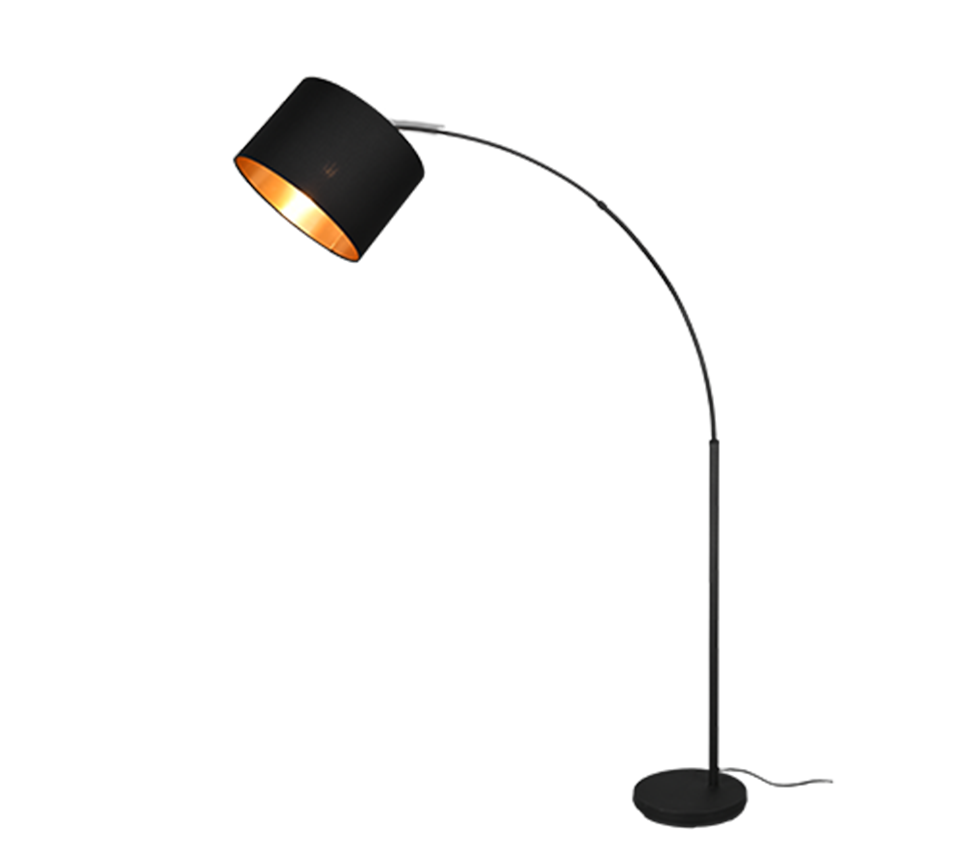 BOLIVIA | Floor lamp | Black mat | Metal