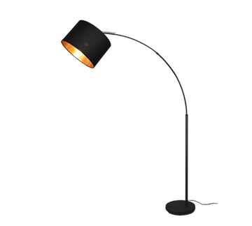 BOLIVIA | Floor lamp | Black mat | Metal