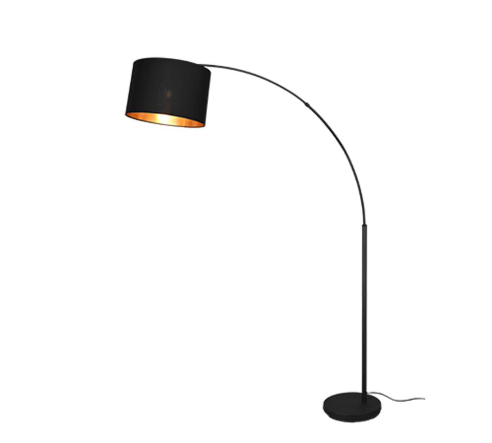 BOLIVIA | Floor lamp | Black mat | Metal