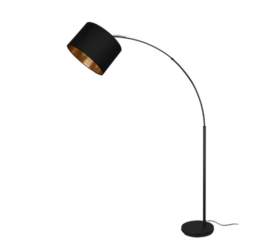 BOLIVIA | Floor lamp | Black mat | Metal