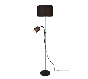 OWEN | Floor lamp | Black | Metal