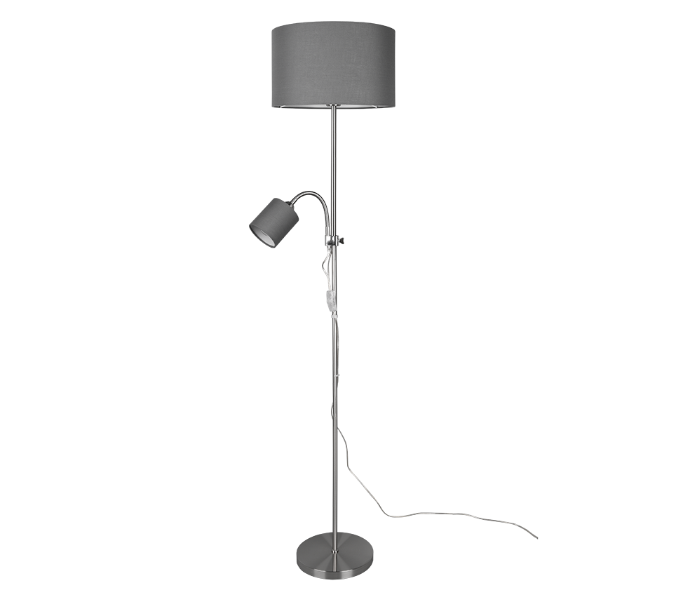 OWEN | Floor lamp | Nickel mat | Metal