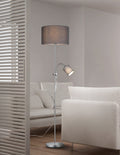 OWEN | Floor lamp | Nickel mat | Metal