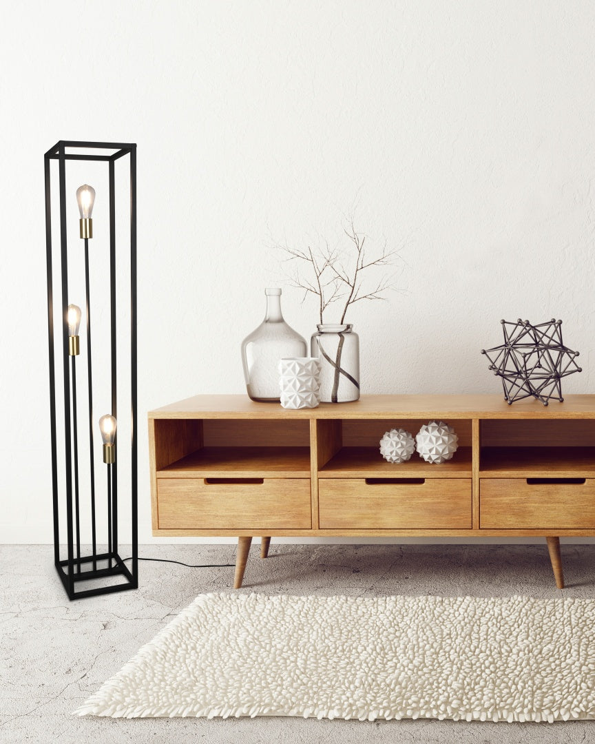 VITO | Floor lamp | Black mat | Metal