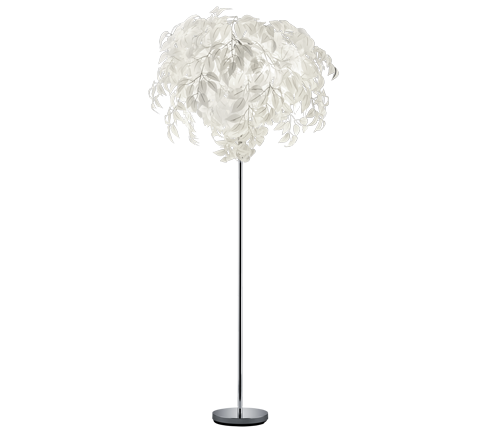 LEAVY | Floor lamp | Chrome | Metal