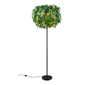 LEAVY | Floor lamp | Black mat | Metal